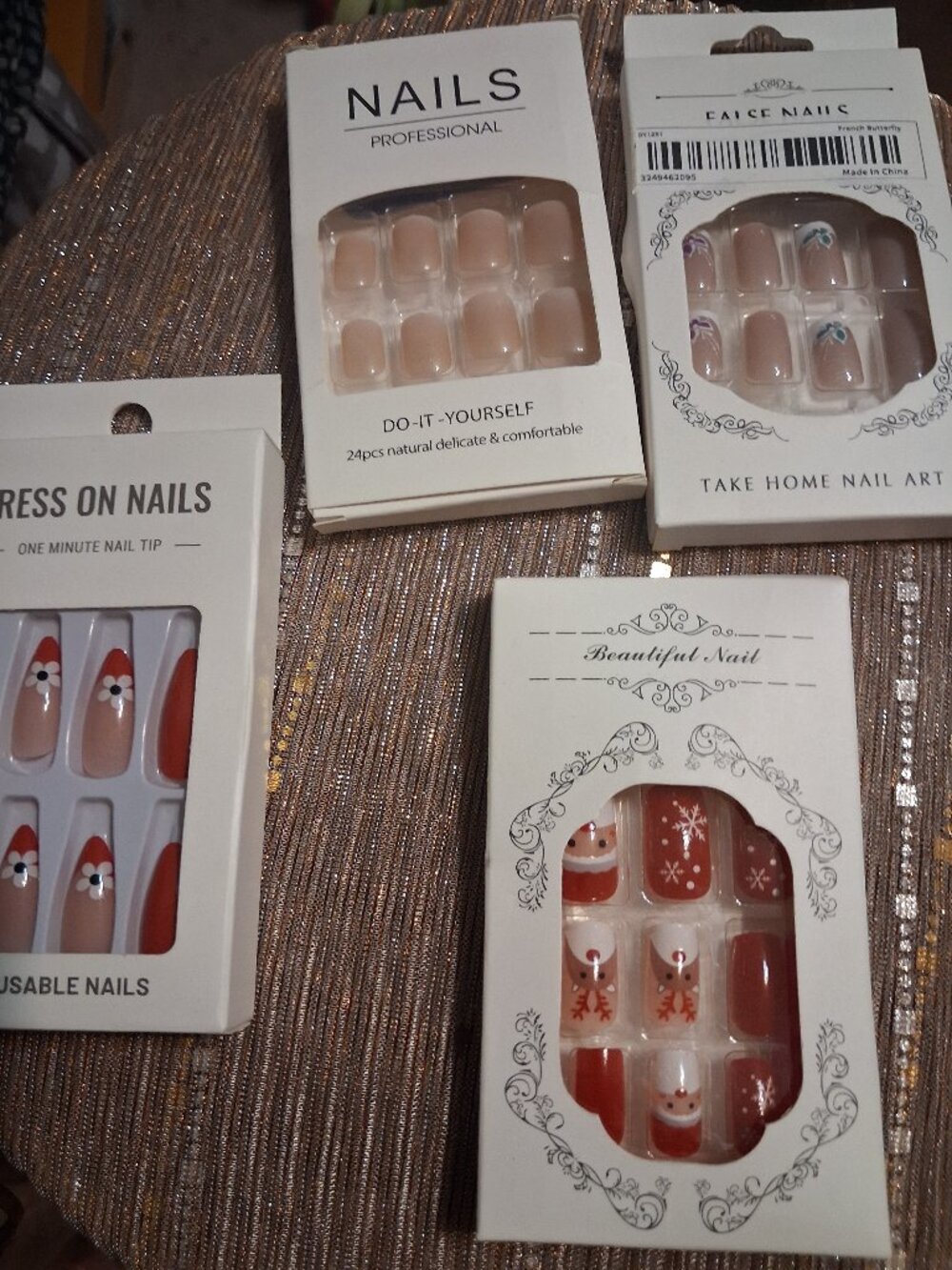 4 boxes of nail